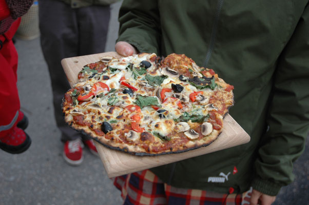First pizza